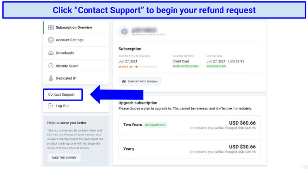 Click On Contact Support Click On Contact Support