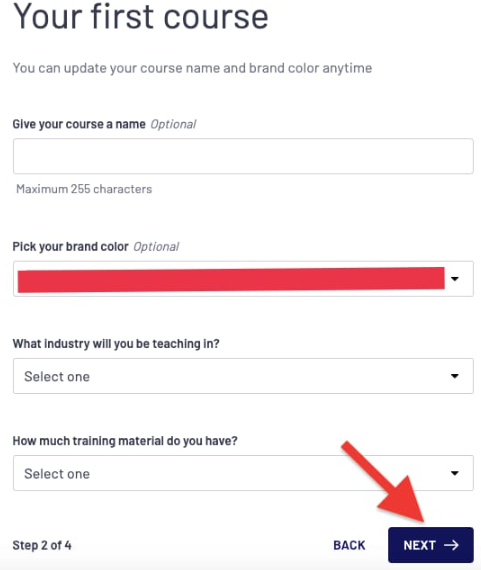 Click On The Next Button Click On The Next Button