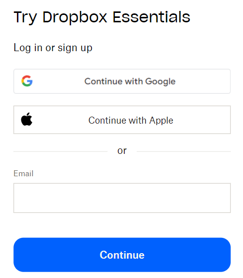 Create Your Dropbox Account Create Your Dropbox Account