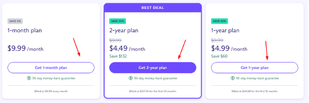 Select The Plan You Want Select The Plan You Want
