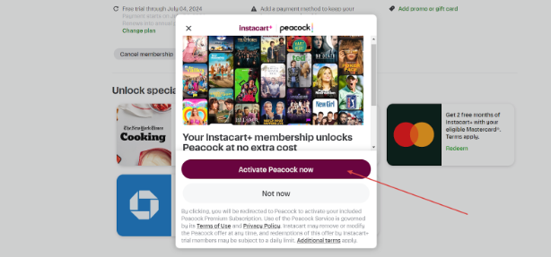 Click On Activate Peacock Now Click On Activate Peacock Now