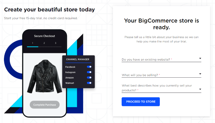 Click Proceed to Store Click Proceed to Store