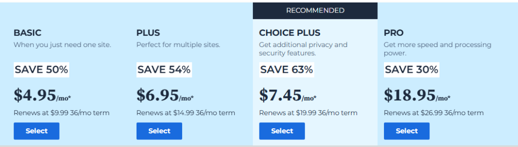 Bluehost Discount (2 Years)