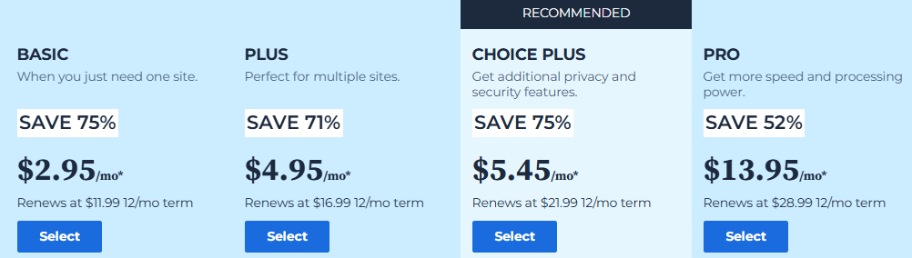 Bluehost Discount