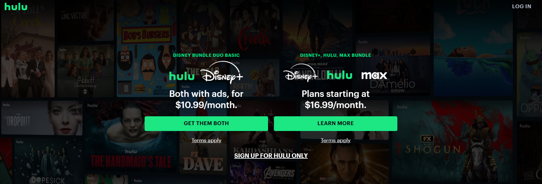 Go To Hulu's Website