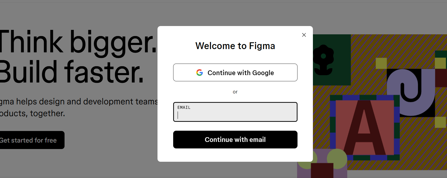 Sign Up Page Enter Your Details & Click Create Account