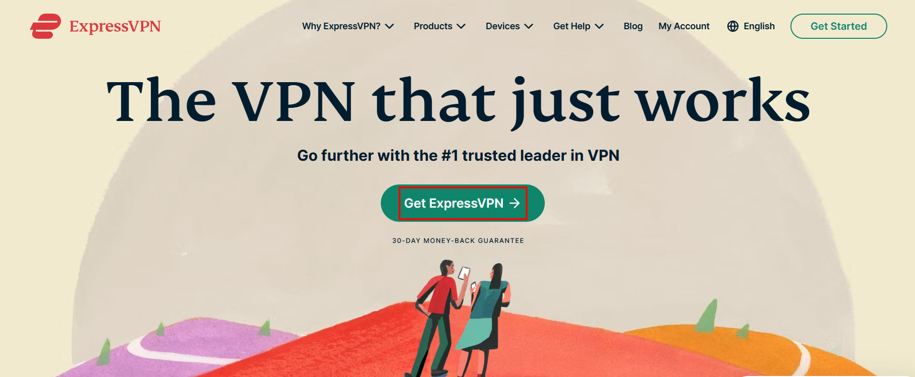 Visit The ExpressVPN Website