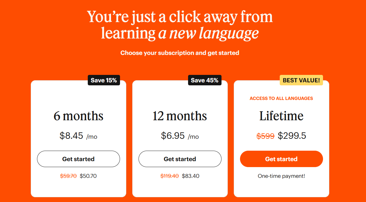Visit the Babbel Website