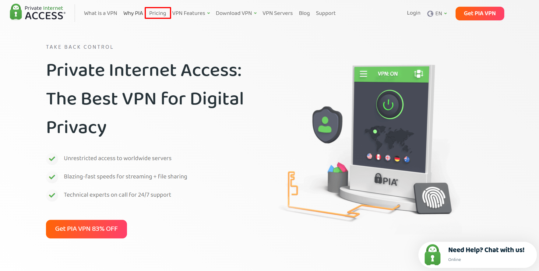Visit the PIA Official Website