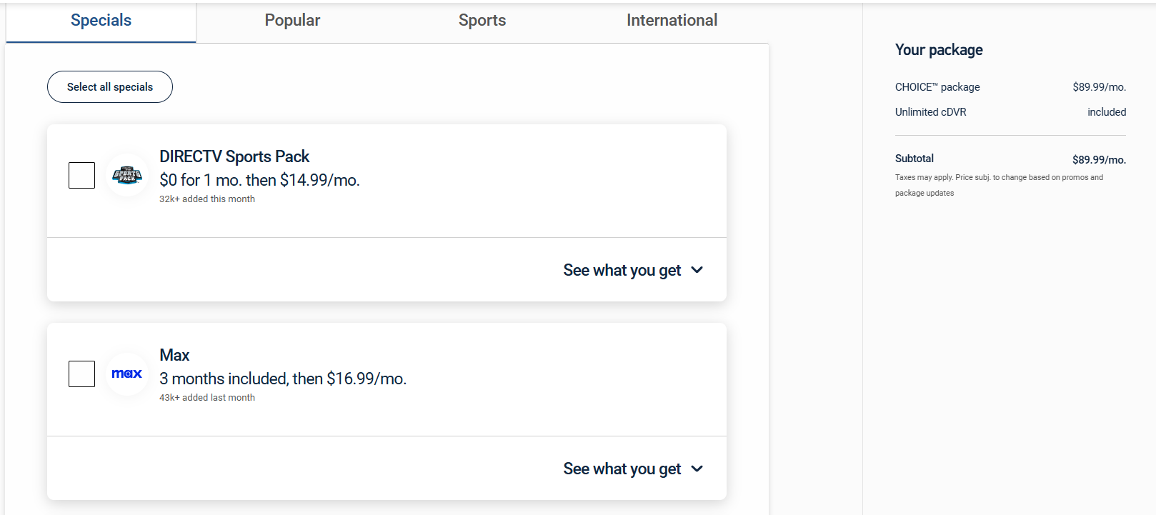 Create Your DirecTV Account
