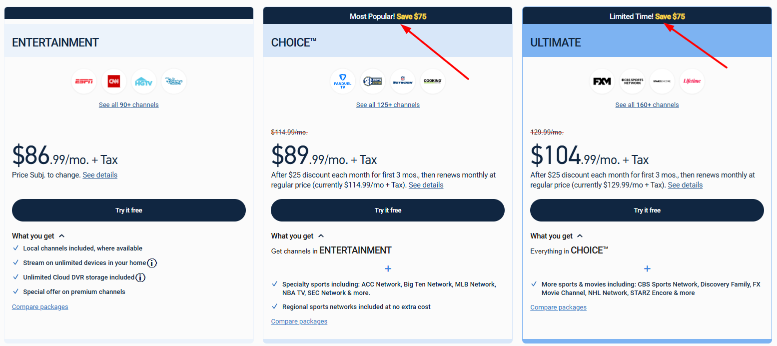 DirecTV Dicounts