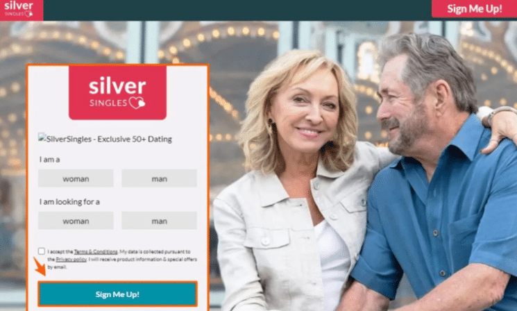 Silver Singles Homepage