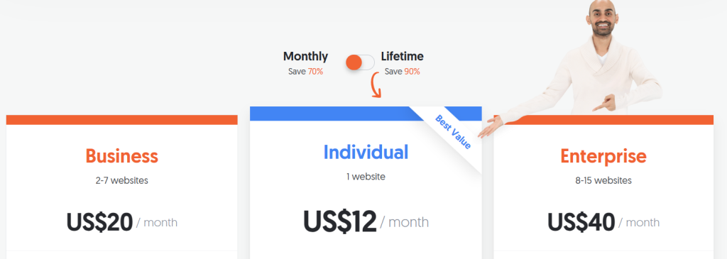 Ubersuggest Pricing & Plans