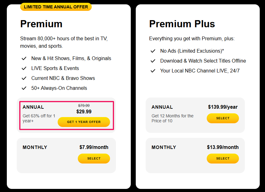 Peacock TV Discount Peacock TV Discount