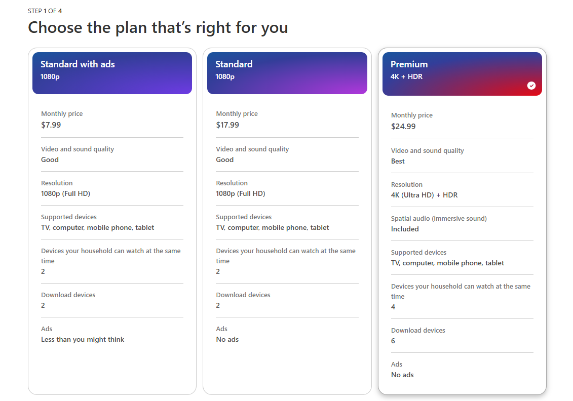 Choose The Plan