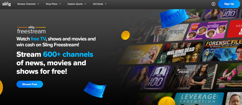 Sling Tv Freestream
