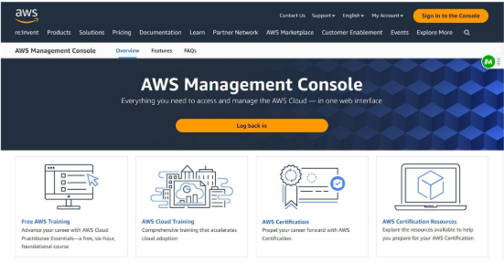 AWS Official Website