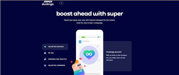 Duolingo website