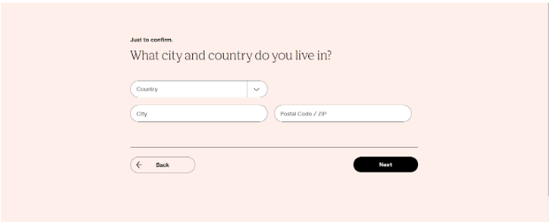 Enter Address