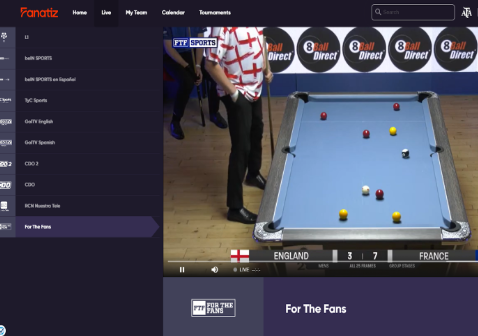 Fanatiz Website Live Sports