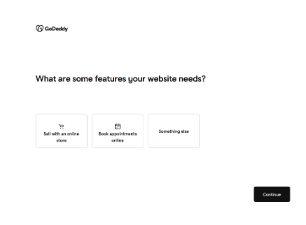 GoDaddy features