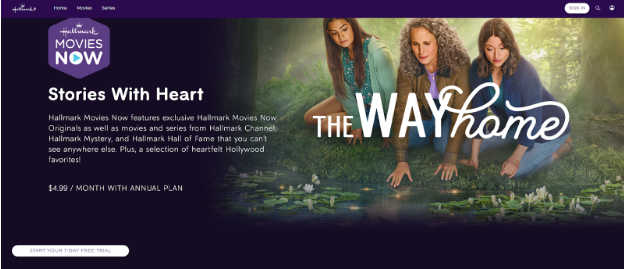 Hallmark Plus Free Trial