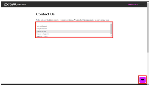 Kocowa Customer Support