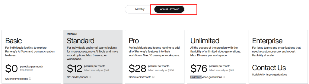 Runway Discount