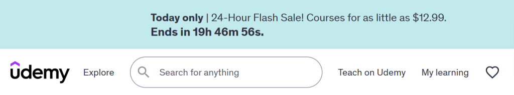 Udemy Offer