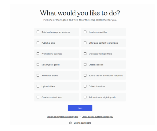 Pick a WordPress Subdomain
