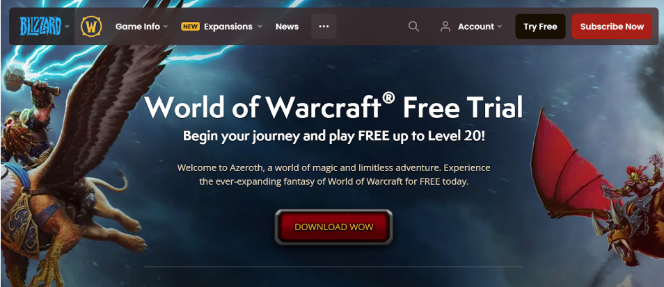 Warcraft Free Trial