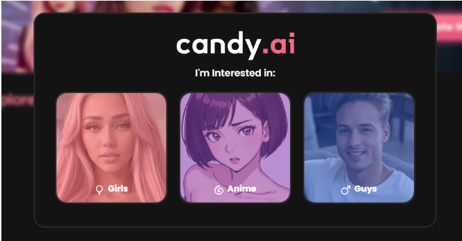 Create Candy AI free account