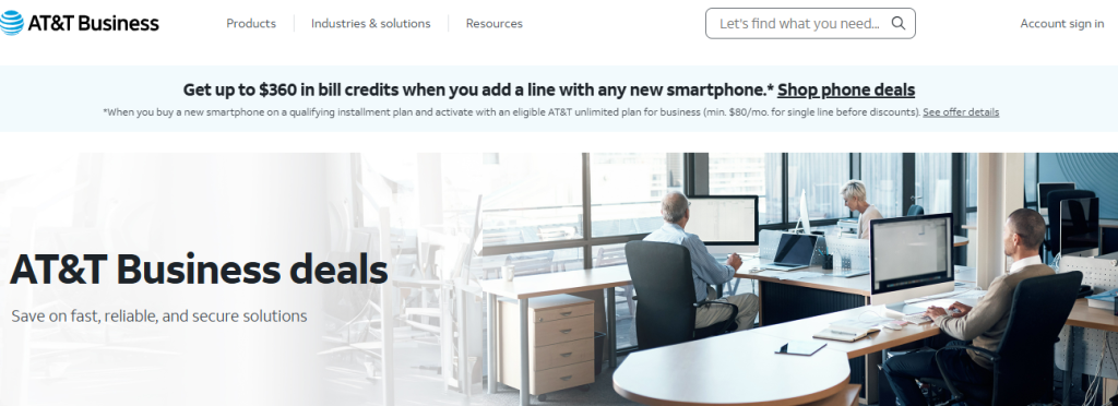 AT&T Business discount