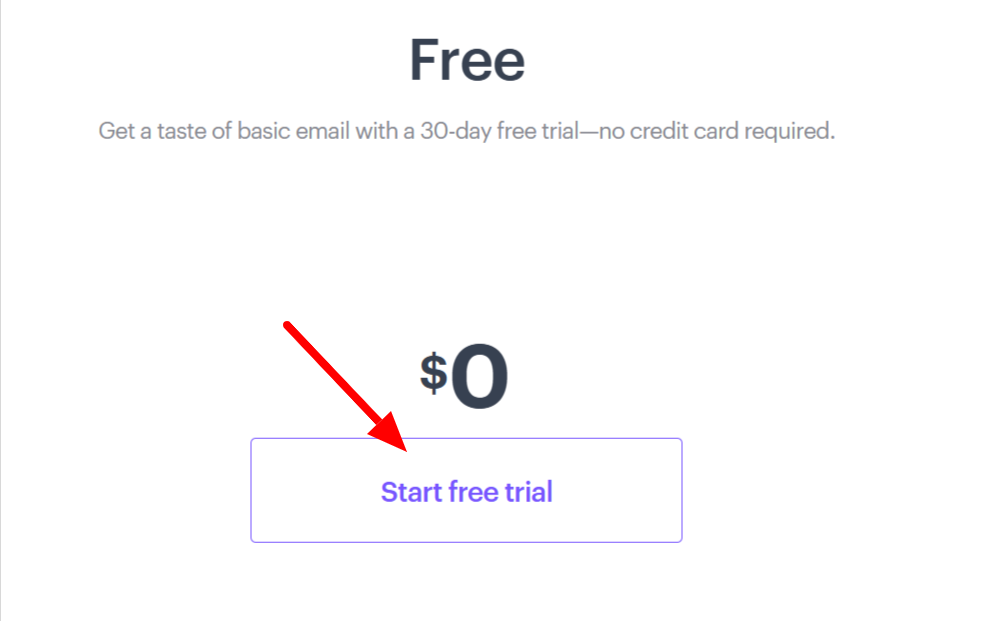 Campaign Monitor Free Trial