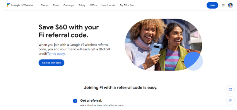 Google Fi Referral Code
