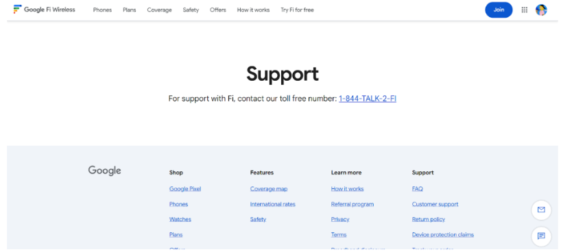 Google Fi Refund