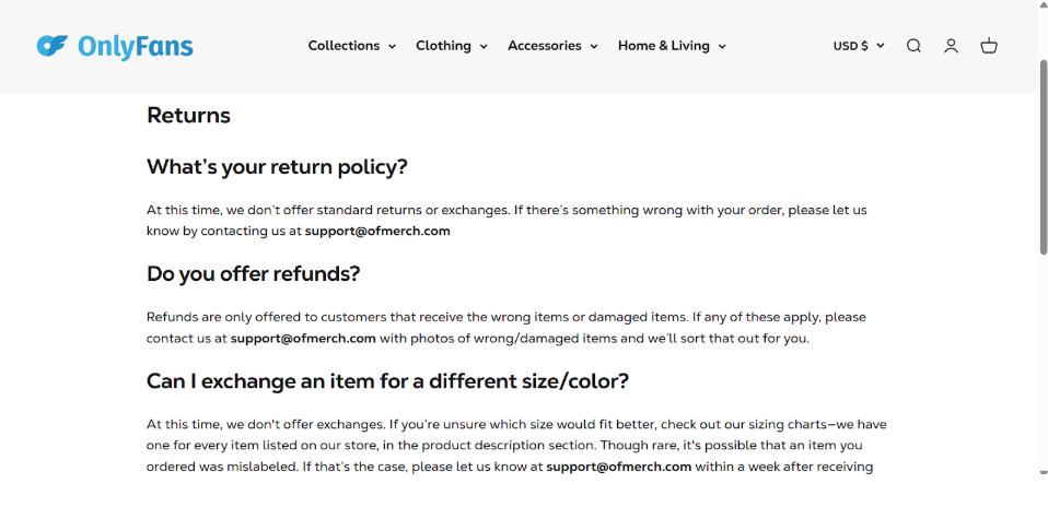OnlyFans Refund