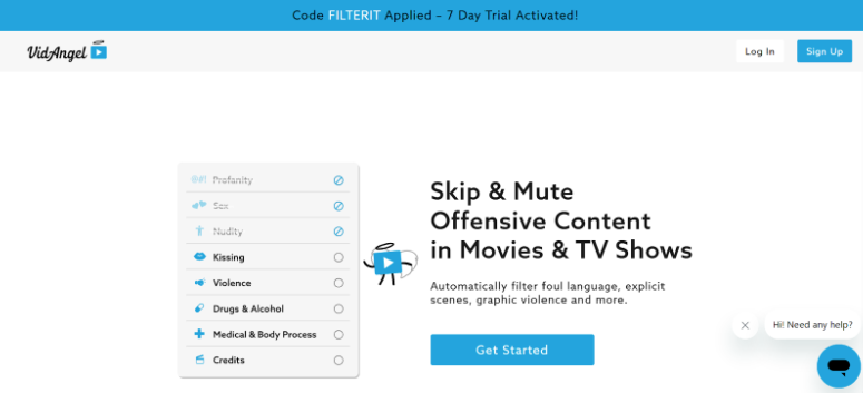 VidAngel Website