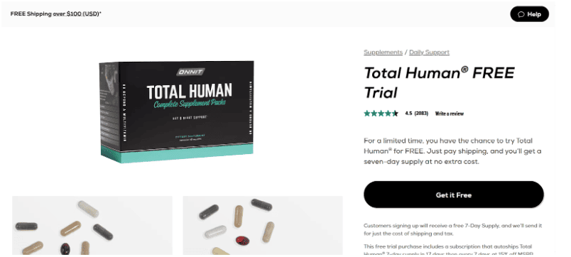 Onnit Free Trial