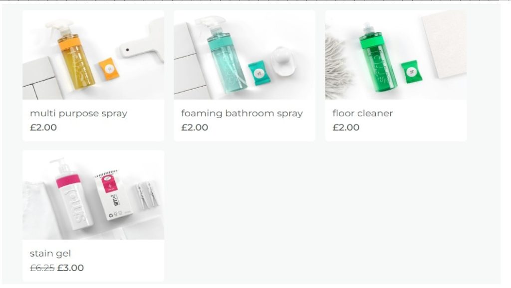 Refillable Surface Sprays