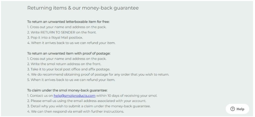Smol Refund