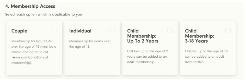 Membership access
