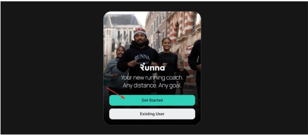 Click on “Get Started”