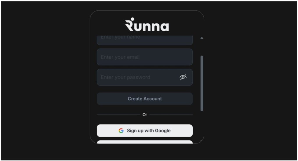 Sign up
