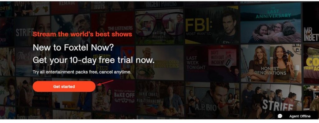Click On Get Started Button