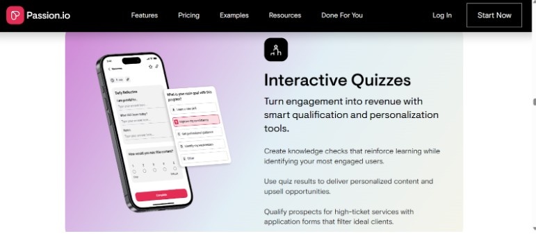 Interactive Quizzes